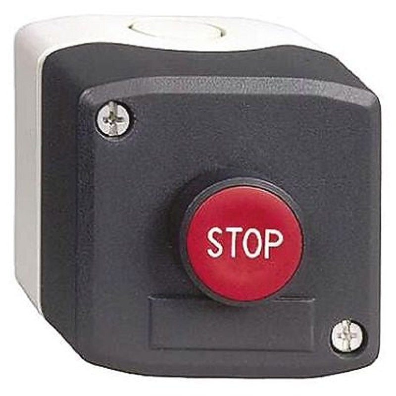 Schneider Electric Spring Return Push Button Control Station - SPST, Polycarbonate, IP69K, IP66, IP67