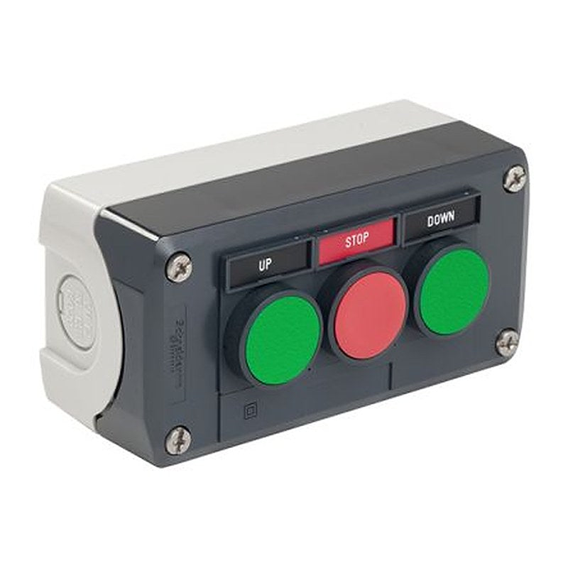 Schneider Electric Control Station Switch - 1 NO/1 NC, Polycarbonate, 2 Cutouts, Dark Grey, IP67, IP66, IP69K