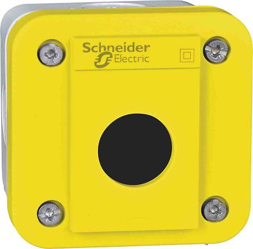 Schneider Electric Light Grey ABS Harmony Control Station Enclosure - 1 Hole 22 mm Diameter