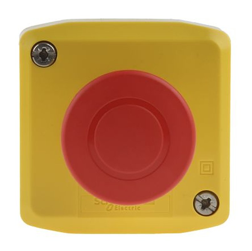 Schneider Electric Harmony Series Pull Release Emergency Stop Push Button, Surface Mount, 1 NC, IP66, IP69K, IP67, IP69