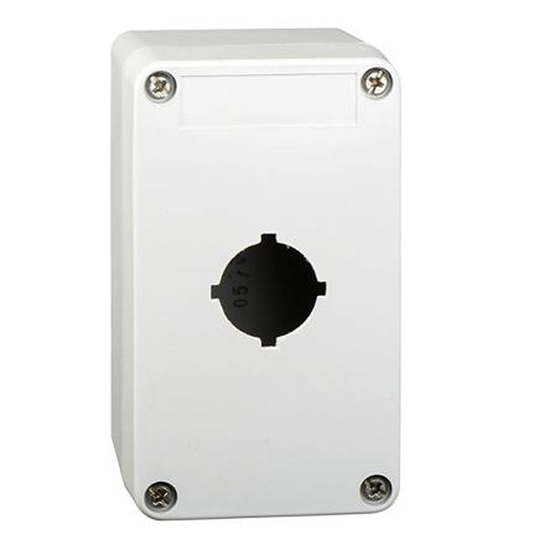Schneider Electric Grey Glass Reinforced Polyester XAPA Empty Control Station - 1 Hole 30.5 mm Diameter