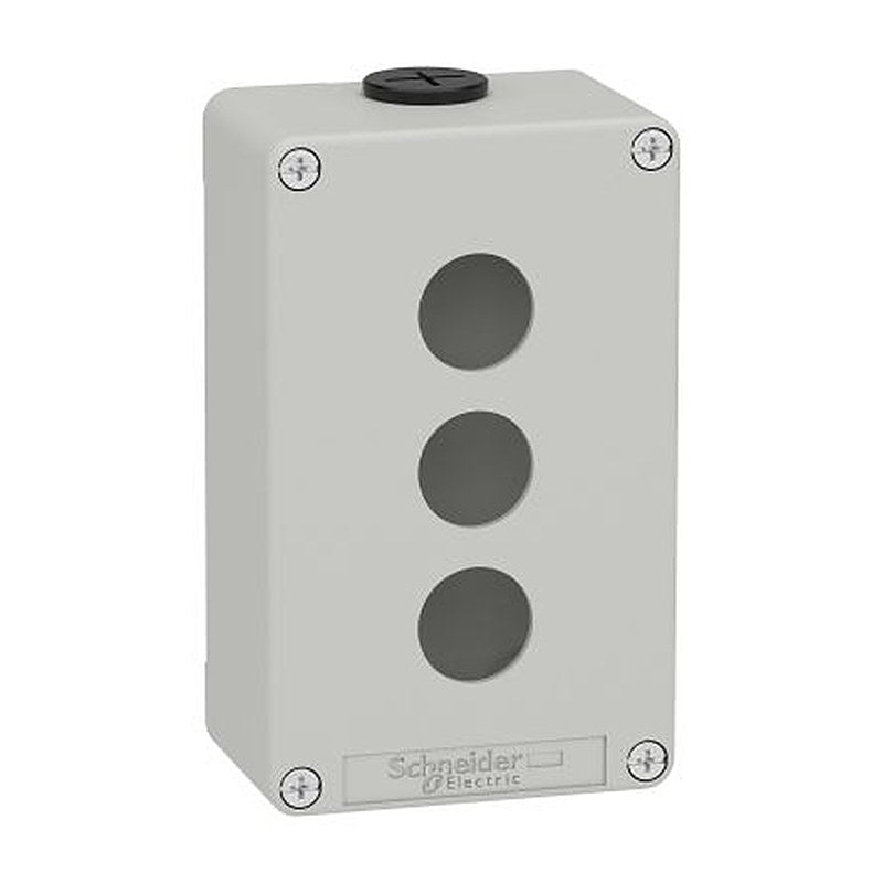 Schneider Electric Harmony Series Grey Die Cast Zinc Enclosure, IP65, IP66, IP69, IK07 130 mm, 80 mm, 80 mm