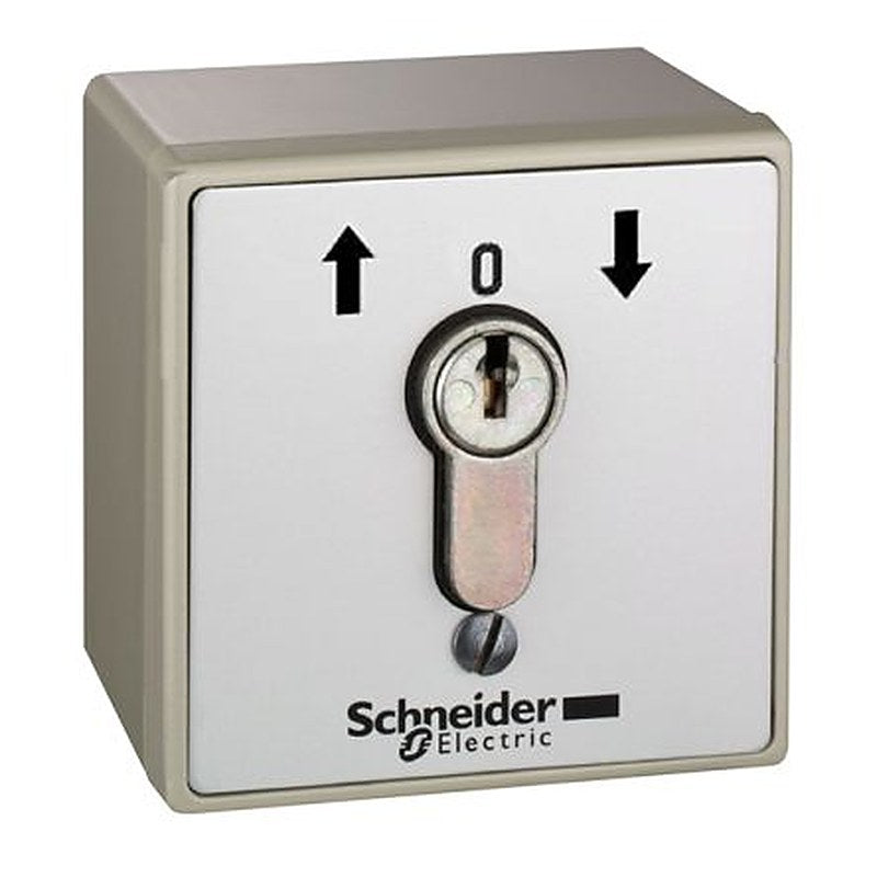 Schneider Electric Control Station Switch - 1 NO, Polycarbonate, 1 Cutouts, Dark Grey, No Markings, IP65