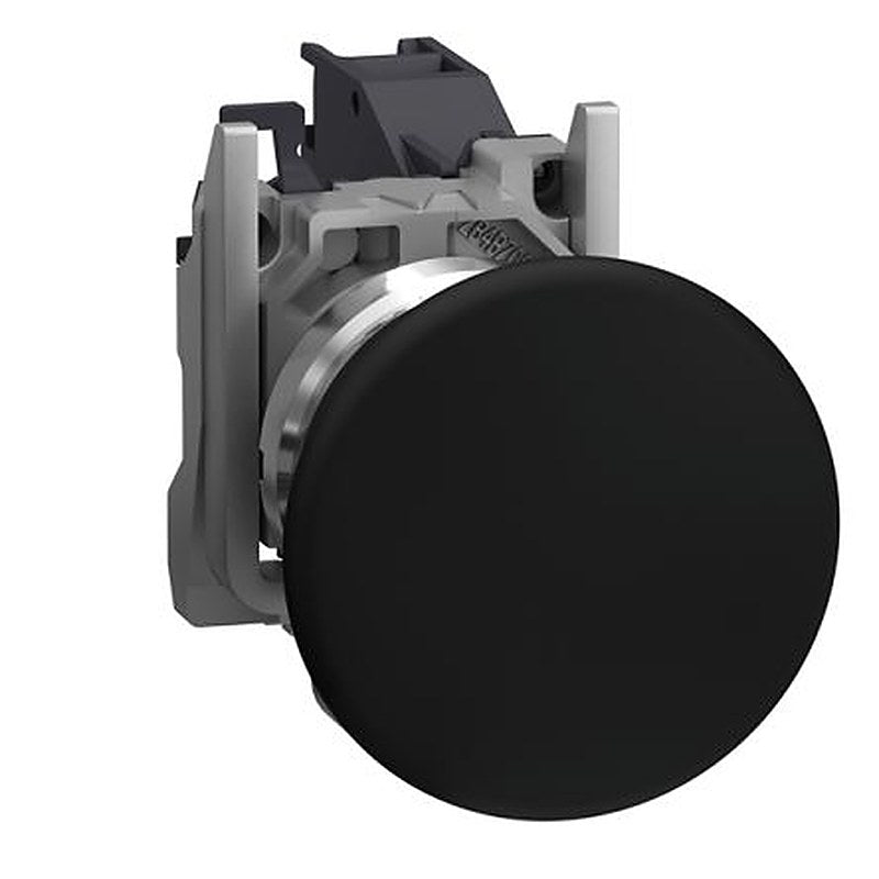 Schneider Electric XB4BC Series Push Button Switch, Spring Return, Through Hole, 22 mm Cutout, 1 NO, IP65, 250 V dc 380