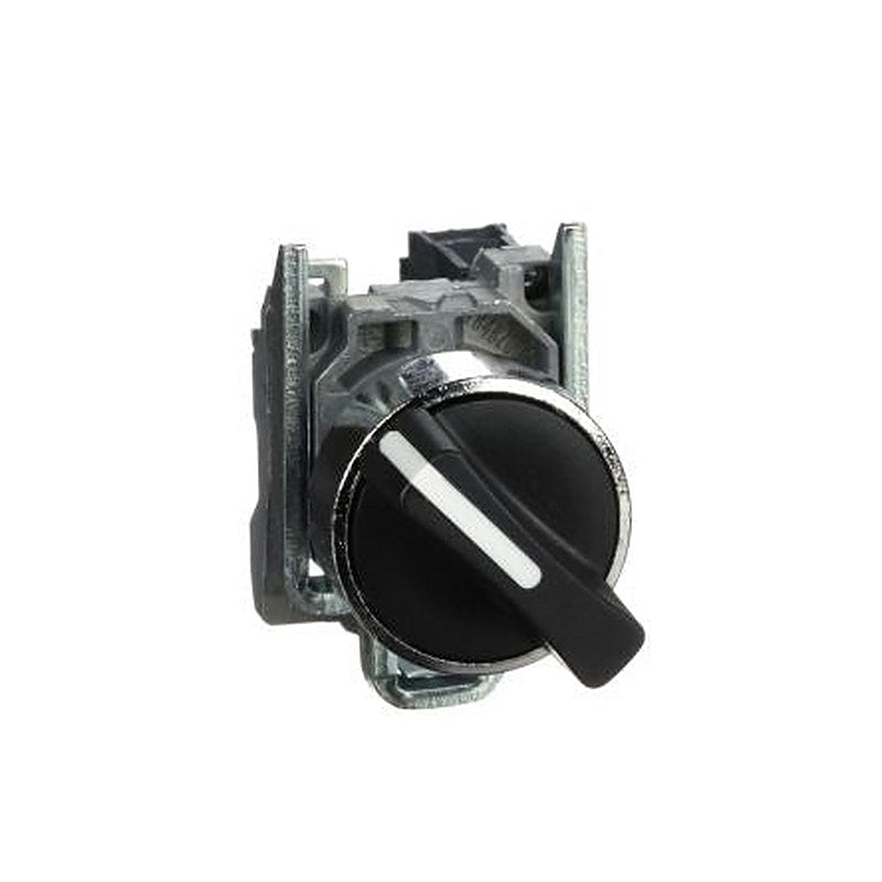 Schneider Electric Knob Selector Switch - (SPST) 22 mm Cutout Diameter 2 Positions