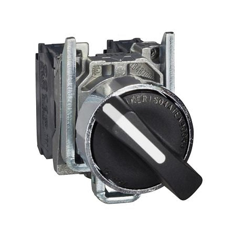 Schneider Electric Stay Put, Handle Rotary Switch Selector Switch - (NC + NO) 2 Positions