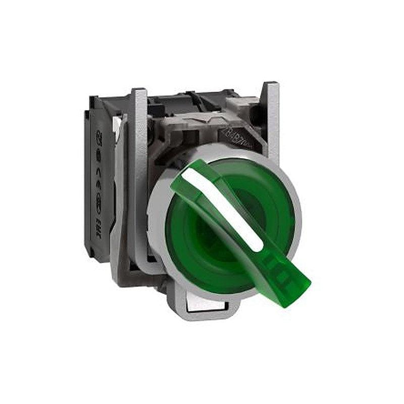 Schneider Electric Selector Switch Selector Switch - (SPDT) 22 mm Cutout Diameter Illuminated 2 Positions