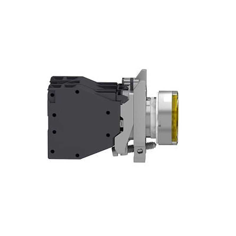 Schneider Electric Harmony XB4 Series Illuminated Push Button Switch, Spring Return, Through Hole, 22 mm Cutout, 1 NO,