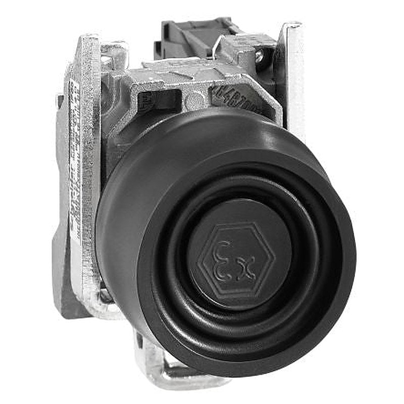 Schneider Electric Harmony Series Push Button Switch, Spring Return, Panel, 22 mm Cutout, SPST, IP66, IP67, IP69, IP69K,