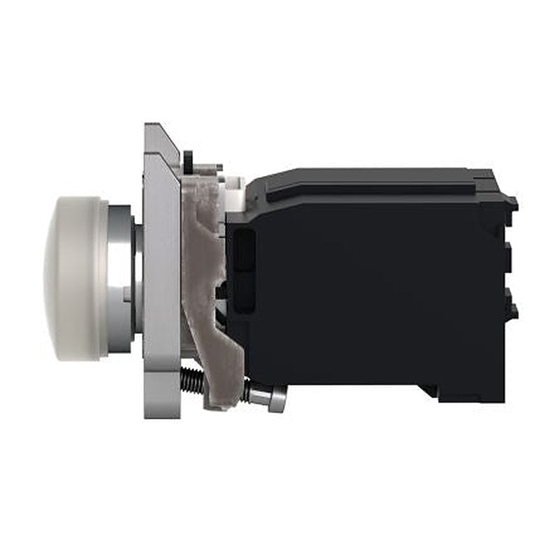 Schneider Electric, Harmony, Panel Mount White LED Pilot Light, 22 mm Cutout, IP66, IP69, IP69K, IP67, Round