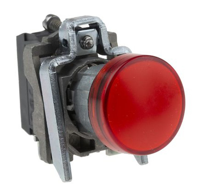 Schneider Electric, Harmony, Panel Mount Red LED Pilot Light, 22 mm Cutout, IP66, IP67, IP69, IP69K, Round