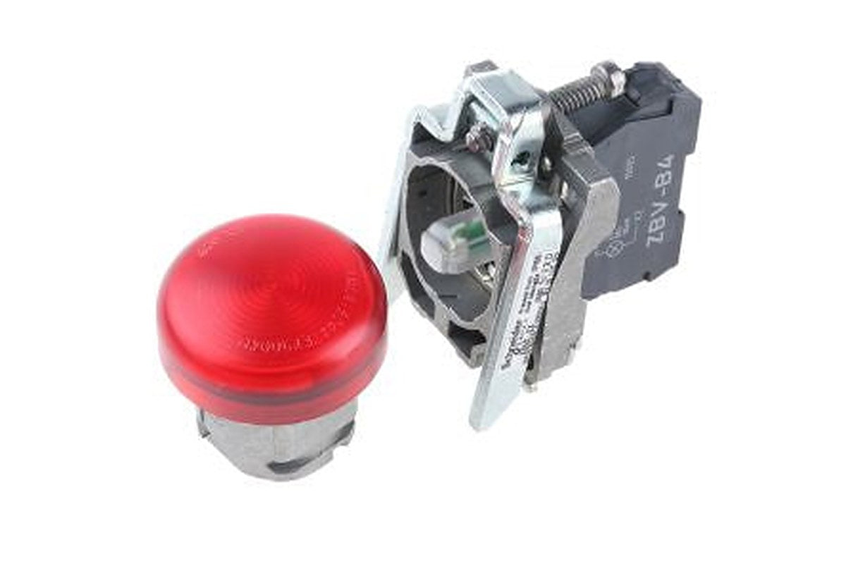 Schneider Electric, Harmony, Panel Mount Red LED Pilot Light, 22 mm Cutout, IP65, Round