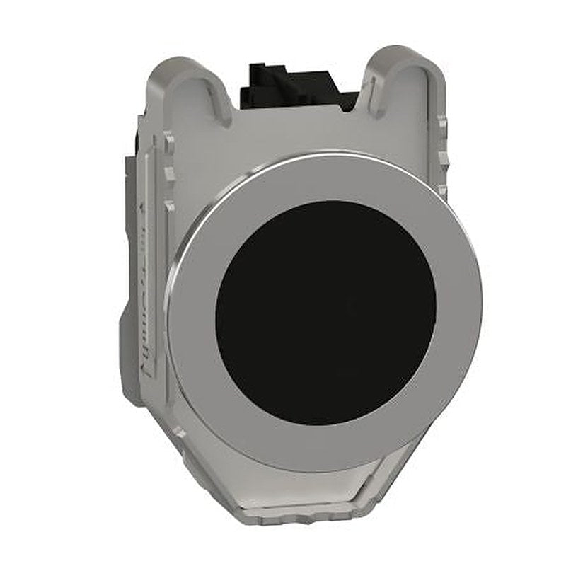 Schneider Electric Harmony XB4 Series Push Button Switch, Spring Return, Panel, 30 mm Cutout, SPST, Black LED, 600 V dc