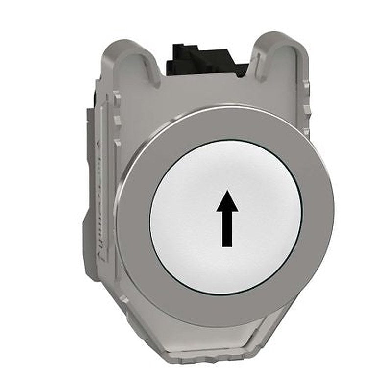 Schneider Electric Harmony XB4 Series Push Button Switch, Spring Return, Panel, 30 mm Cutout, SPST, White LED, IP66,