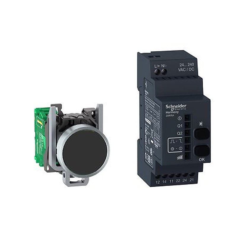 Schneider Electric Harmony XB5R Series Push Button Switch, Panel, 22.3 mm Cutout, IP65, 24 V dc 240 V ac