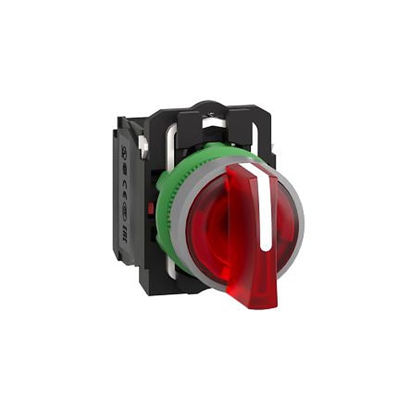 Schneider Electric Selector Switch - (SPDT) 22 mm Cutout Diameter 3 Positions