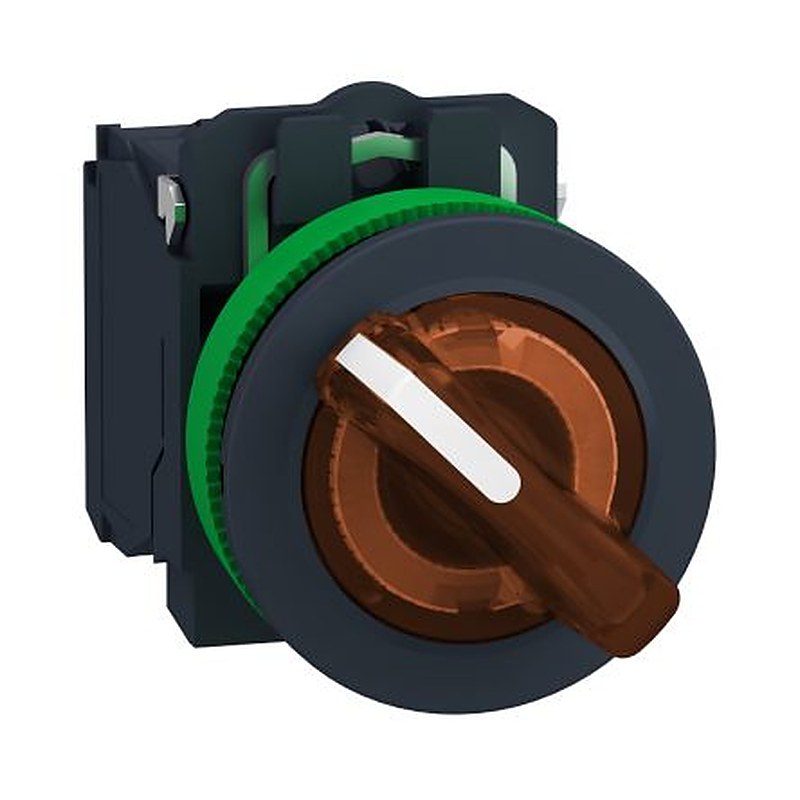 Schneider Electric Selector Switch - (SPDT) 30 mm Cutout Diameter Illuminated 2 Positions