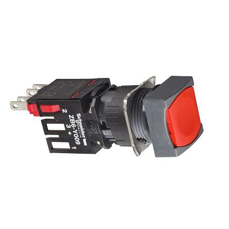 Schneider Electric Harmony XB6 Series Push Button Switch, Slide, 16 mm Cutout, SPDT, IP65