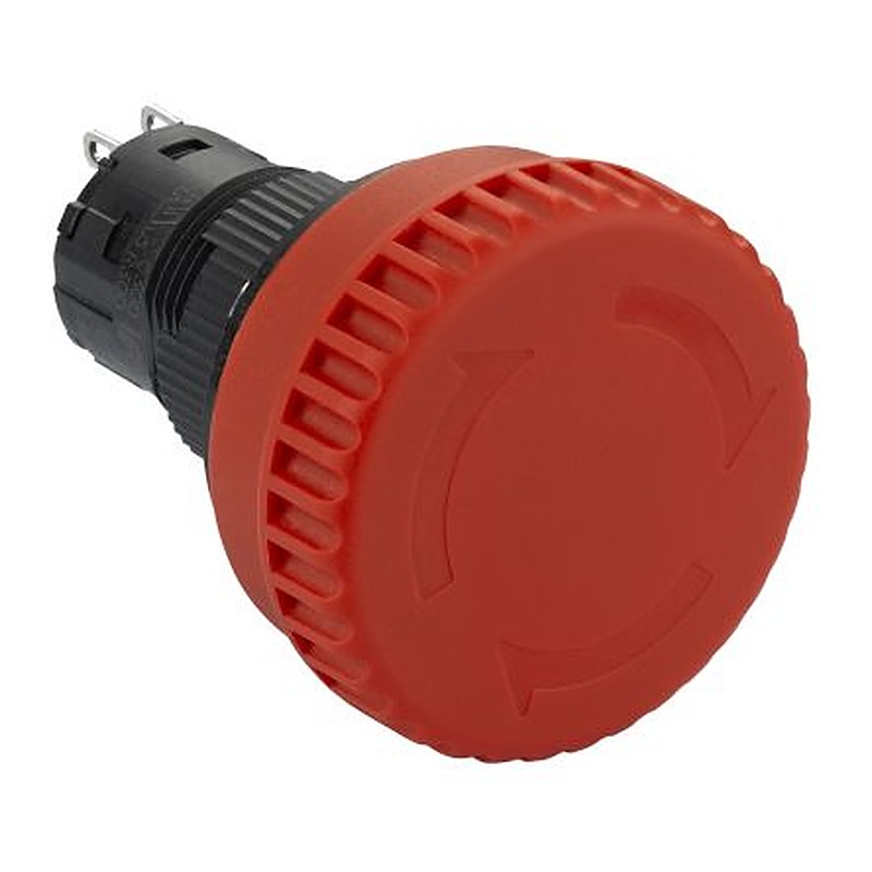 Schneider Electric Harmony Series Pull to Release Emergency Stop Push Button, Panel Mount, 22 mm Cutout, 2 NC, IP65