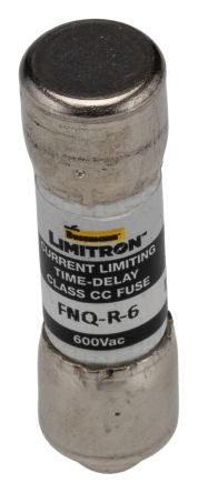 Eaton 6A T Melamine Cartridge Fuse, 10 x 38 mm