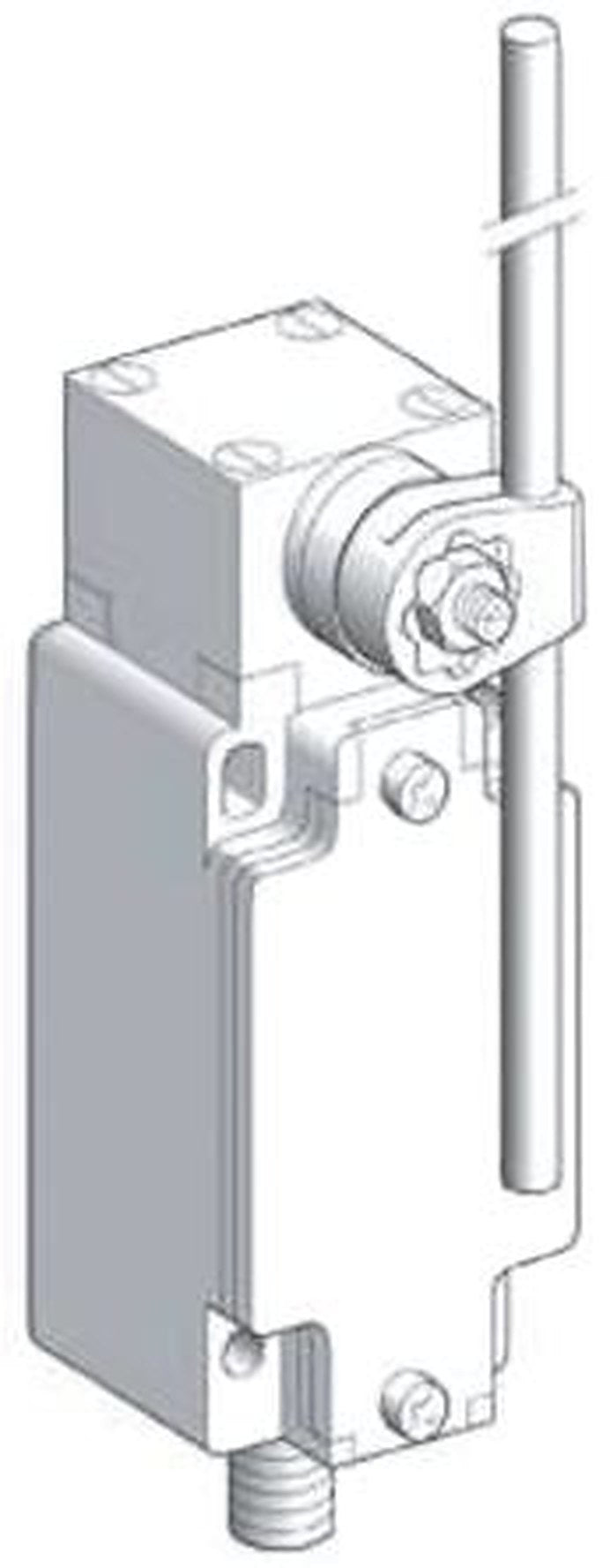 Telemecanique Sensors OsiSense XC Series Roller Lever Limit Switch, 1 NO/1 NC, IP66, Zinc Zamak Alloy Housing, 500V