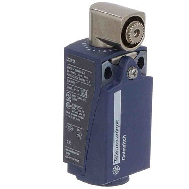 Telemecanique Sensors XCKP Series Lever Limit Switch, DPST, IP66, IP67, Plastic Housing, 240V ac, 10A