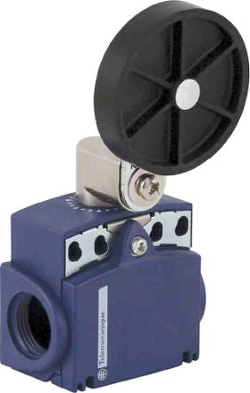 Telemecanique Sensors Standard format Series Roller Lever Limit Switch, 1 NO/1 NC, IP66, IP67, Plastic Housing