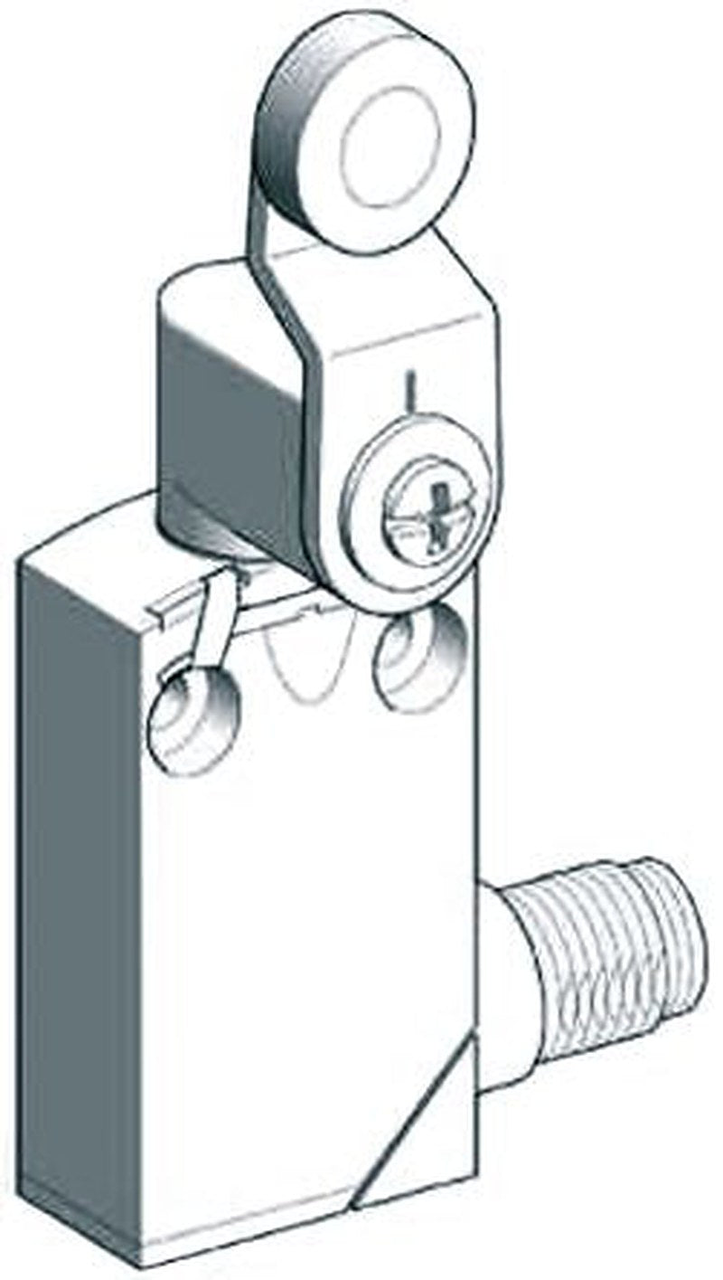 Telemecanique Sensors OsiSense XC Series Roller Lever Limit Switch, 1 NO/1 NC, IP66, IP67, IP68, Zinc Zamak Alloy
