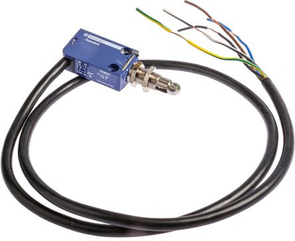 Telemecanique Sensors OsiSense XC Series Roller Plunger Limit Switch, 1 NO/1 NC, IP66, IP67, IP68, Zinc Alloy Housing,