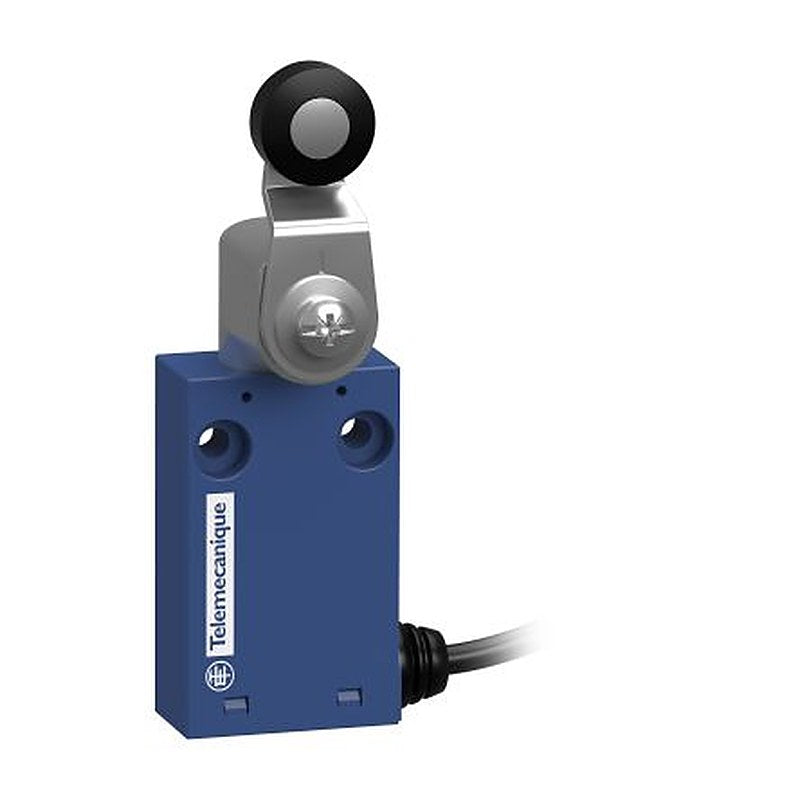 Telemecanique Sensors XCMH Series Roller Lever Limit Switch, 1 NO/1 NC, IP66, IP67, Plastic Housing, 240V ac, 0.75A