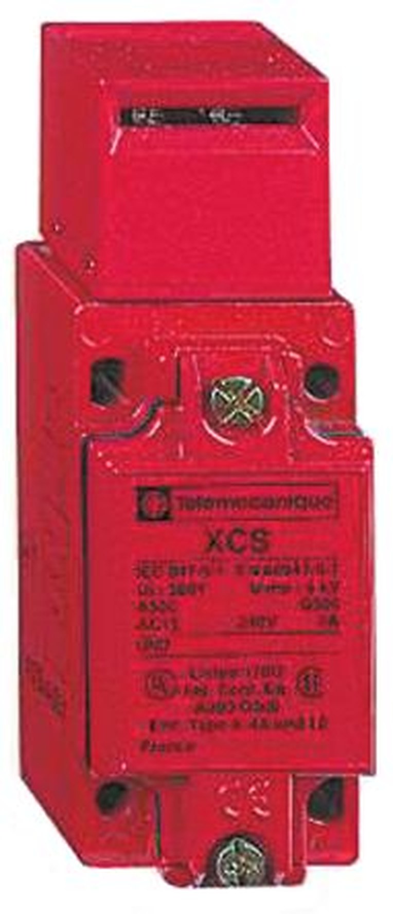 Telemecanique Sensors XCSA Safety Interlock Switch, Keyed Actuator Included, Zinc Alloy