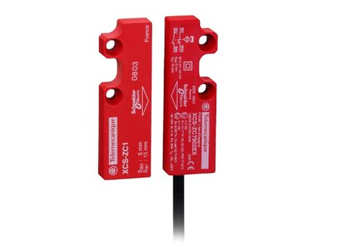 Telemecanique Sensors Preventa ATEX D Series Magnetic Non-Contact Safety Switch, Plastic Housing, 100V dc, 1 NO/1 NC,