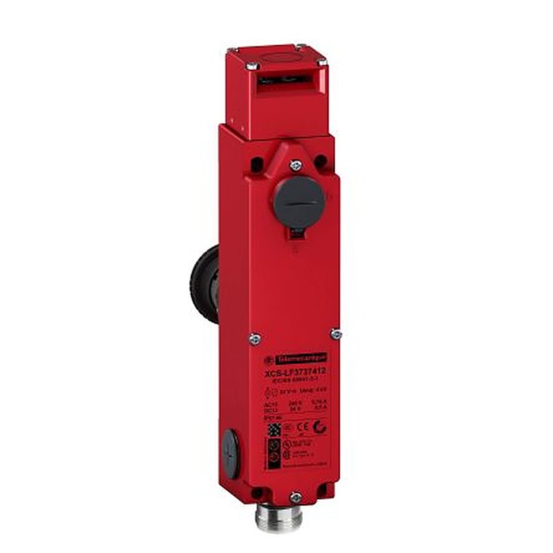 Telemecanique Sensors XCSLF Series Solenoid Interlock Switch Power to Lock/Unlock Actuator Included