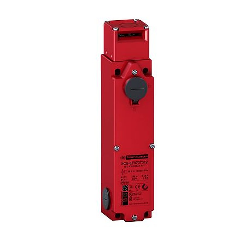 Telemecanique Sensors XCSLF Safety Rated Interlock Switch, Keyed Actuator Included, Zinc Alloy, Key