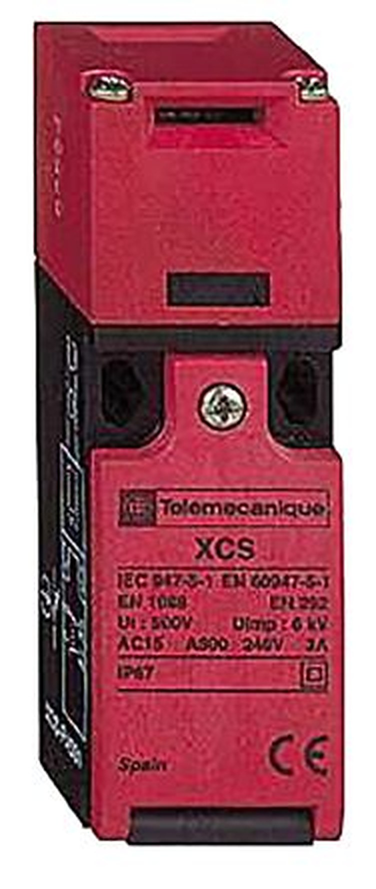 Telemecanique Sensors XCSPA Safety Interlock Switch, Keyed, Polyamide, Key