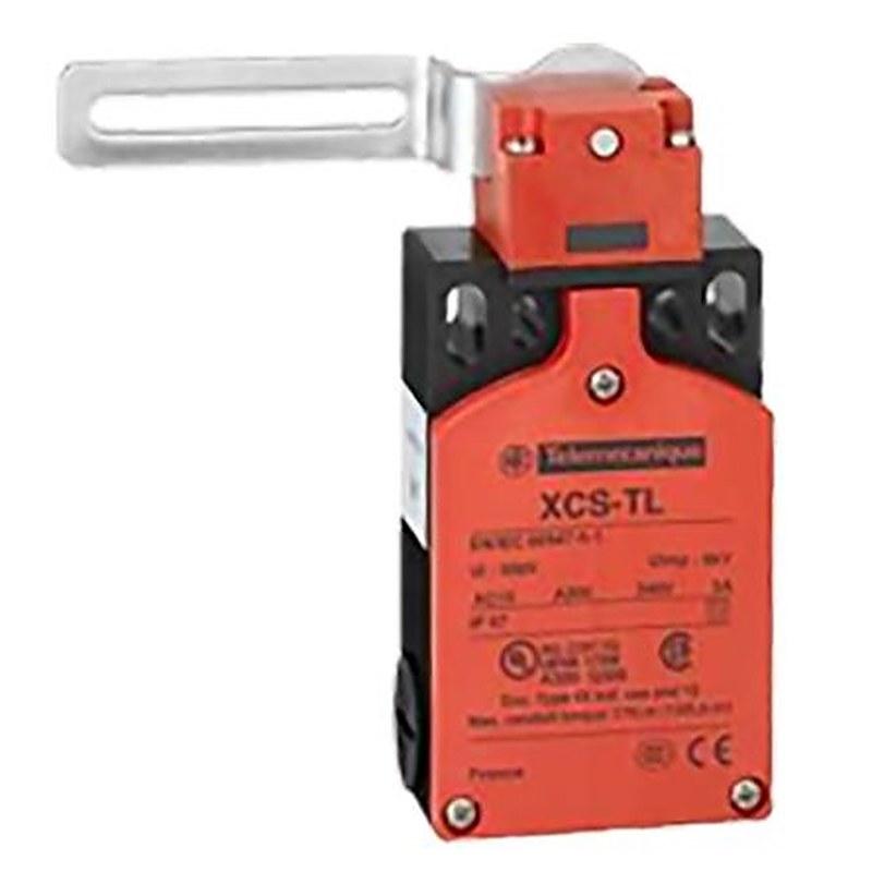 Telemecanique Sensors XCSPL Series Straight Lever Interlock Switch, 1 NO/2 NC, IP67, Fibreglass Reinforced Nylon