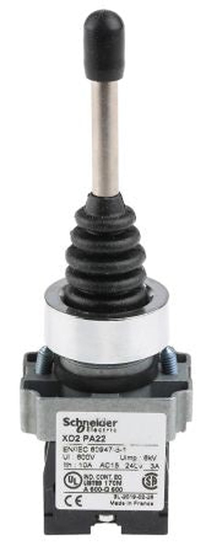 Schneider Electric 2-Axis Joystick Lever Slow Break, IP65, 240 V ac, 3A