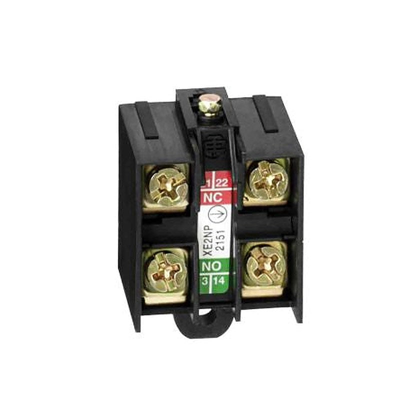 Telemecanique Sensors Limit Switch Contact Block, XE2N Series, 1 NO/1 NC