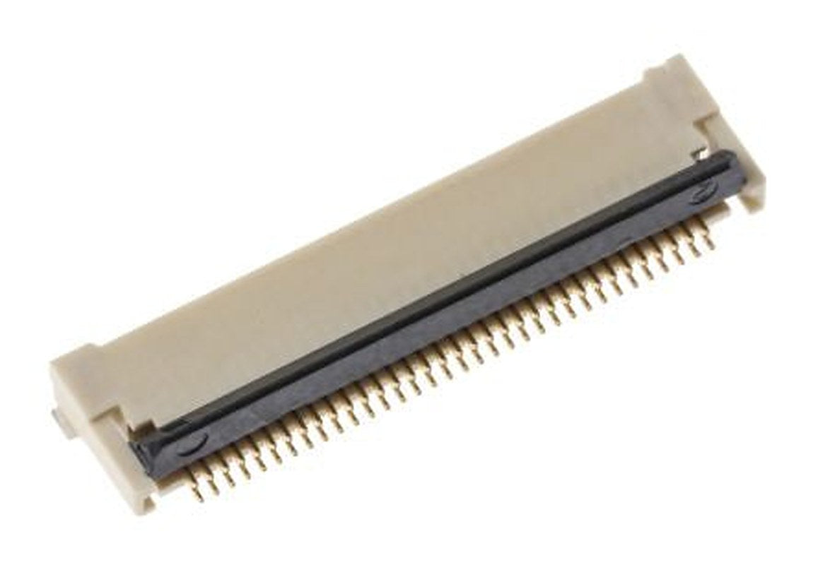 Omron, XF2M 0.5 mm Pitch 34 Way Right Angle Female FPC Connector, Top & Bottom Contact
