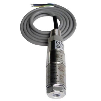 WIKA PXA Series Pressure Sensor, SPDT Output 1 bar 2.5 bar, Gauge Reading