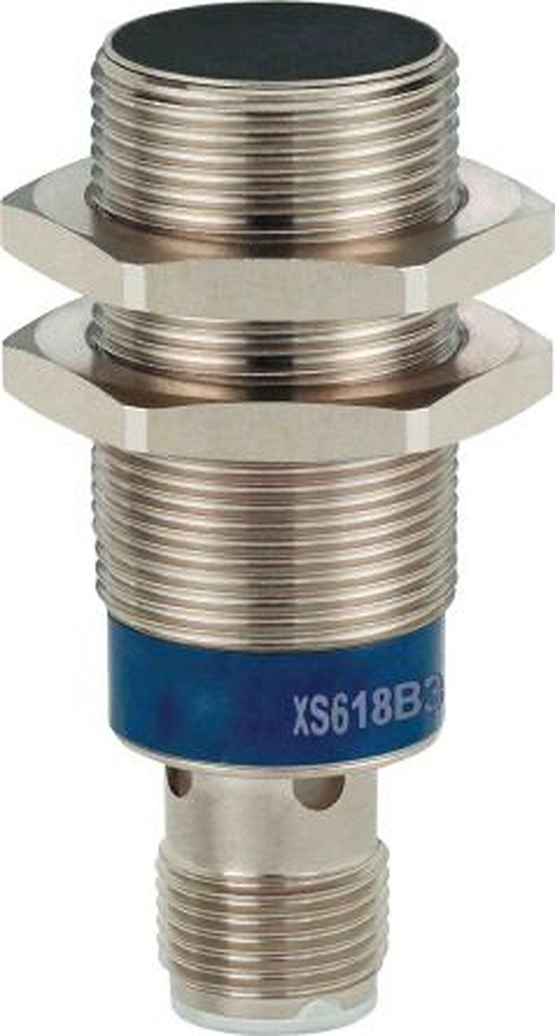 Telemecanique Sensors XS108B3NAM12 Threaded Barrel Inductive Proximity Sensor, M8 x 1 NPN OsiSense XS 24V 2 mm 24 V dc
