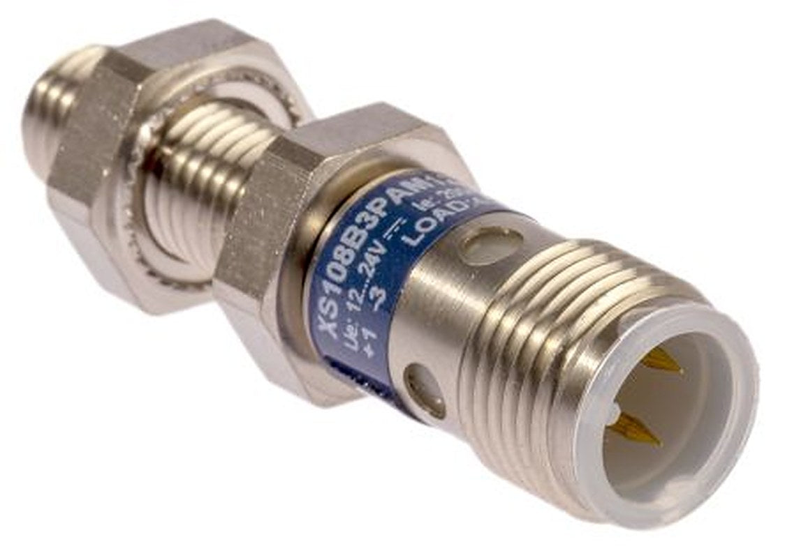 Telemecanique Sensors XS108B3PAM12 Threaded Barrel Inductive Proximity Sensor, M8 x 1 PNP XS 36V 2.5 mm 24 V dc 200mA
