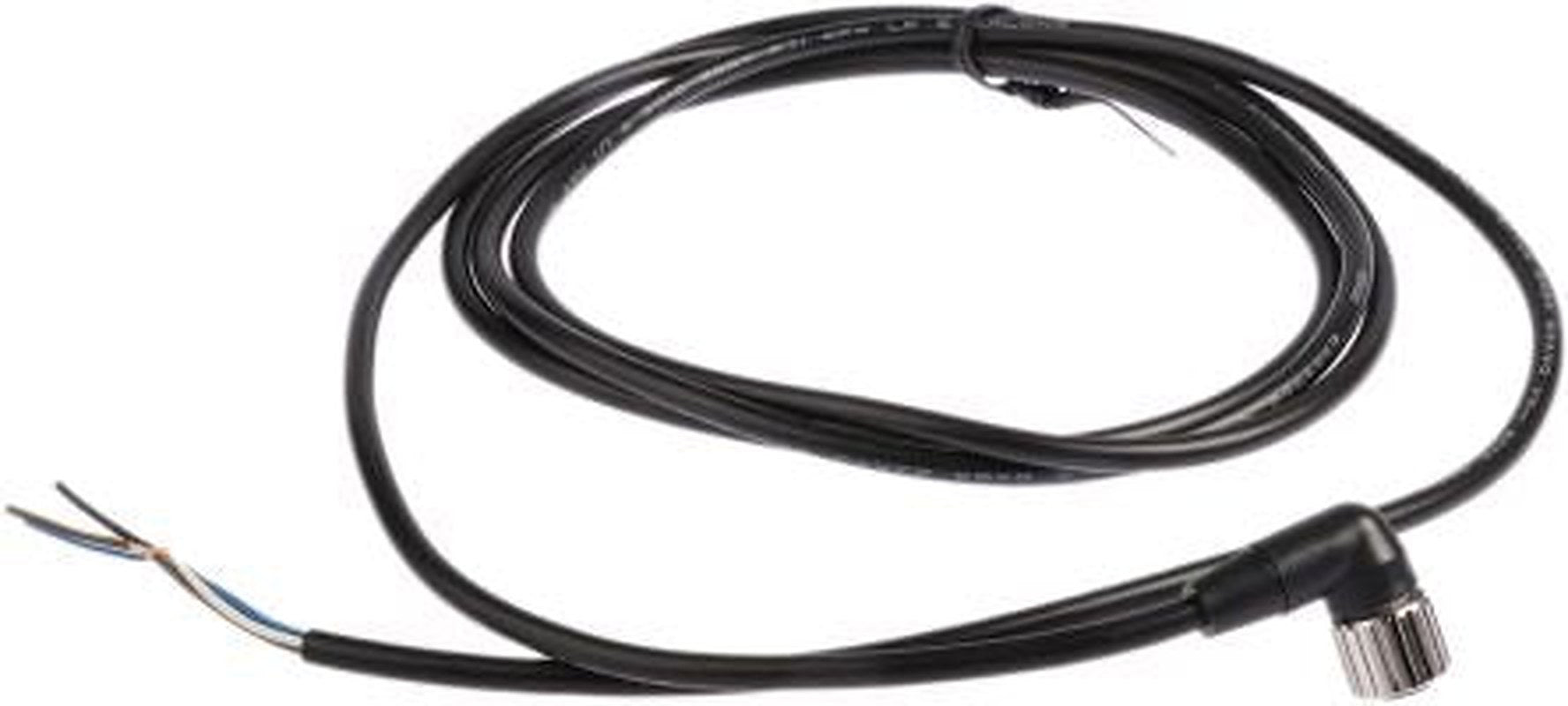 Omron Female 4 way Right Angle to Unterminated Sensor Actuator Cable
