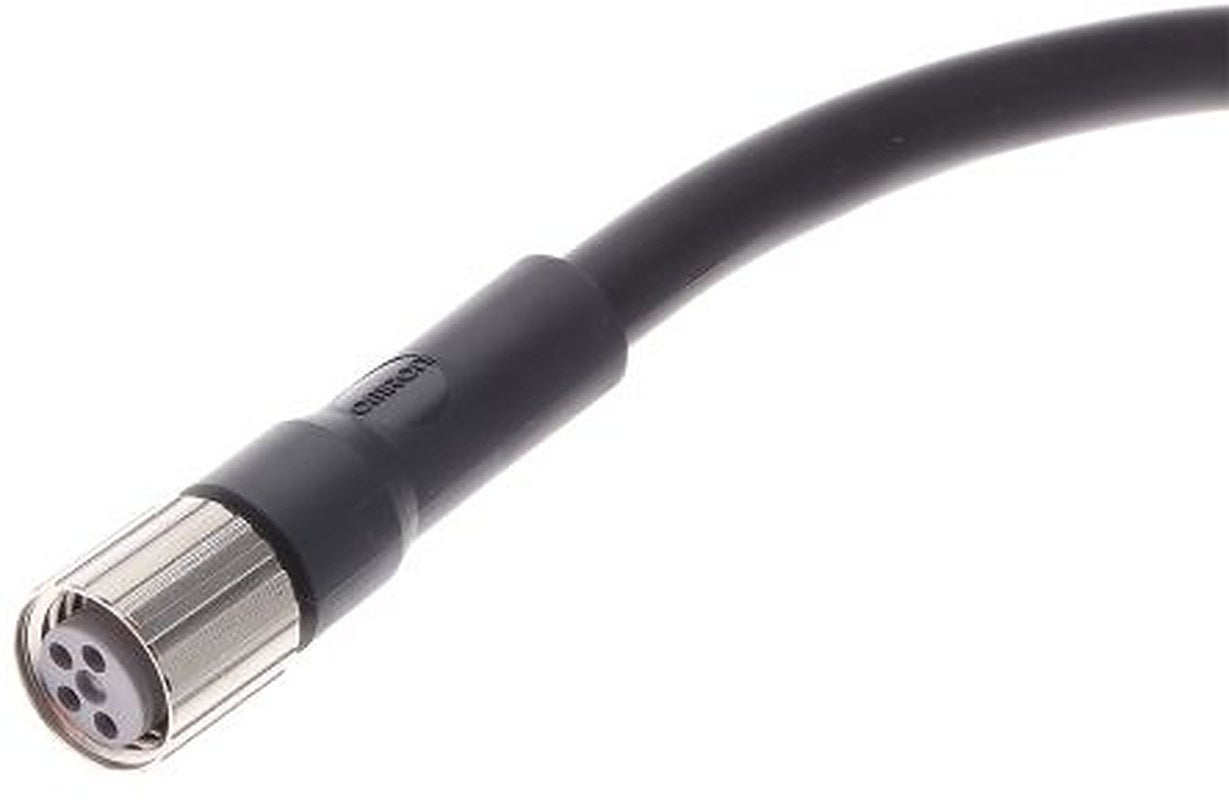 Omron Male 4 way M8, Straight to Female Unterminated Sensor Actuator Cable
