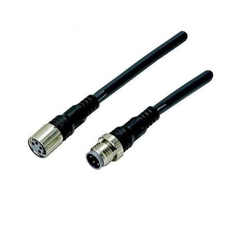 Omron M8 to M12 Connector Cable, 200 mm