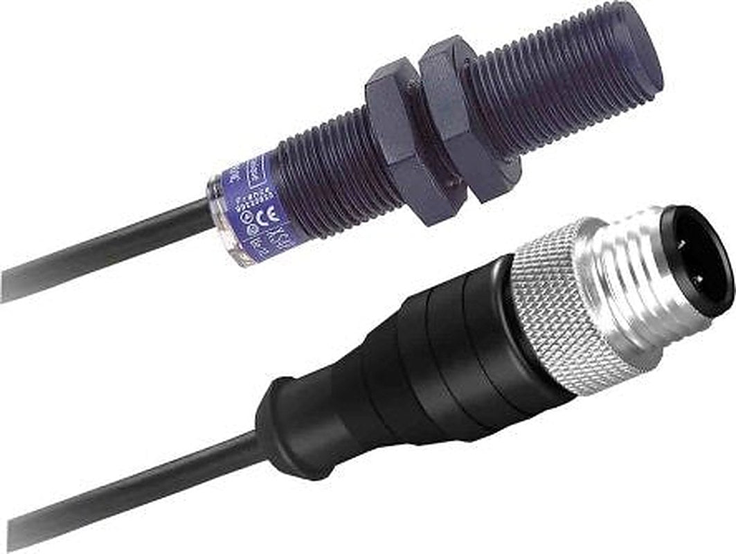 Telemecanique Sensors XS4P12MA230LD Threaded Barrel Inductive Proximity Sensor, M12 x 1 2-Wire OsiSense XS 240V ac/dc 4