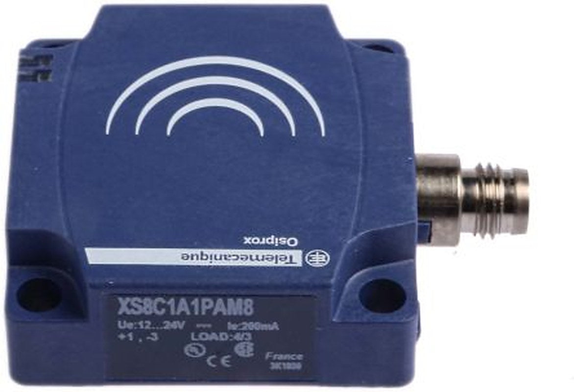 Telemecanique Sensors XS8C1A1PAM8 Block Inductive Proximity Sensor PNP XS 24V dc 25 mm 36 V dc 200mA