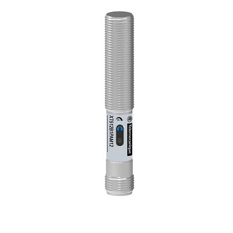 Telemecanique Sensors XT512B1PBM12 Threaded Barrel Capacitive Proximity Sensor XT5, M12 PNP 30V 240 V ac 24 V dc 200mA