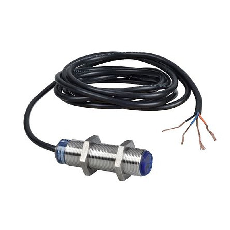 Telemecanique Sensors Diffuse Photoelectric Sensor, Cylindrical Sensor