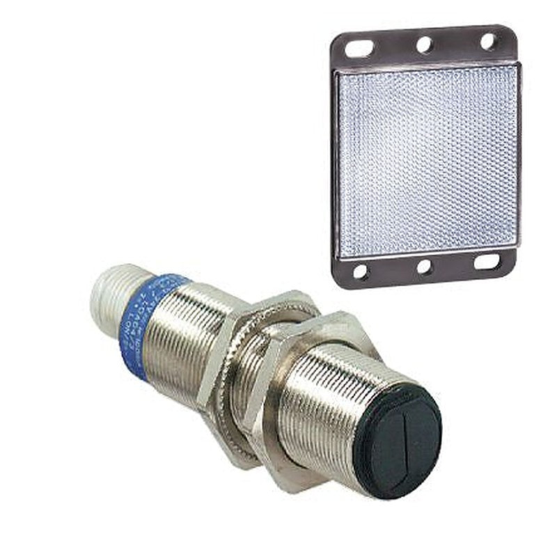 Telemecanique Sensors Polarised Retroreflective Photoelectric Sensor, Cylindrical Sensor